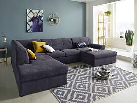 Wohnlandschaft DOMO COLLECTION "Topper,