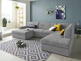 Wohnlandschaft DOMO COLLECTION "Topper,