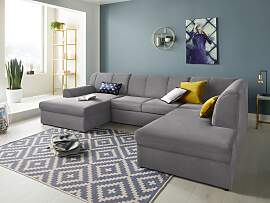 Wohnlandschaft DOMO COLLECTION "Topper,