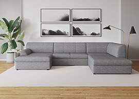 Wohnlandschaft DOMO COLLECTION "Topper,