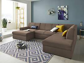 Wohnlandschaft DOMO COLLECTION "Topper,