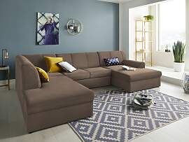 Wohnlandschaft DOMO COLLECTION "Topper,