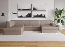 Wohnlandschaft DOMO COLLECTION "Topper,