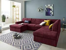 Wohnlandschaft DOMO COLLECTION "Topper,