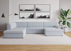Wohnlandschaft DOMO COLLECTION "Topper,