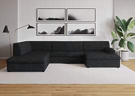 Wohnlandschaft DOMO COLLECTION "Topper,