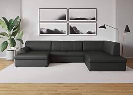 Wohnlandschaft DOMO COLLECTION "Topper,