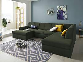 Wohnlandschaft DOMO COLLECTION "Topper,