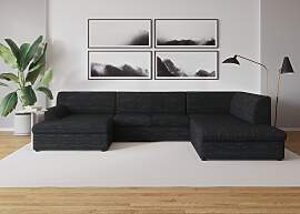 Wohnlandschaft DOMO COLLECTION "Topper,