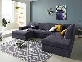 Wohnlandschaft DOMO COLLECTION "Topper,