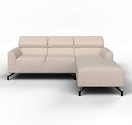 Wohnlandschaft Fibu Beige Webstoff