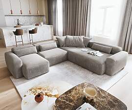 Wohnlandschaft Freestyle Pure 360x290 cm