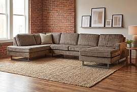 Wohnlandschaft HOME AFFAIRE "Pinto, 350 cm,