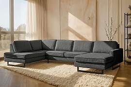 Wohnlandschaft HOME AFFAIRE "Pinto, 350 cm,