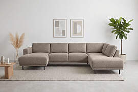 Wohnlandschaft HOME AFFAIRE "Sveeva, U-Form,