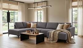 Wohnlandschaft HOME AFFAIRE "Tournon U-Form,