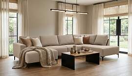 Wohnlandschaft HOME AFFAIRE "Tournon U-Form,