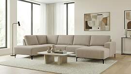 Wohnlandschaft HOME AFFAIRE "Tournon U-Form,