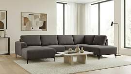 Wohnlandschaft HOME AFFAIRE "Tournon U-Form,