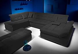Wohnlandschaft HOME AFFAIRE "U-Form",