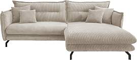 Wohnlandschaft Lava Beige Cord