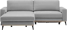 Wohnlandschaft Romeo Grau mit Bettfunktion