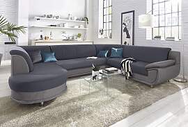 Wohnlandschaft TRENDMANUFAKTUR "Rondo 3,