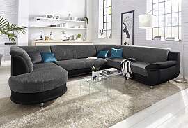 Wohnlandschaft TRENDMANUFAKTUR "Rondo 3,