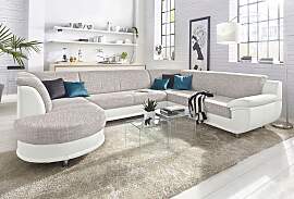 Wohnlandschaft TRENDMANUFAKTUR "Rondo 3,