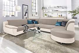 Wohnlandschaft TRENDMANUFAKTUR "Rondo 3,