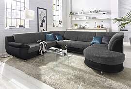 Wohnlandschaft TRENDMANUFAKTUR "Rondo 3,