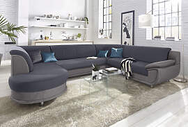 Wohnlandschaft TRENDMANUFAKTUR "Rondo 3,