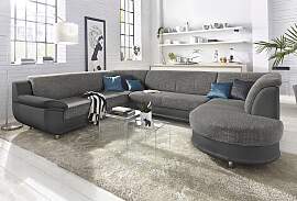 Wohnlandschaft TRENDMANUFAKTUR "Rondo 3,