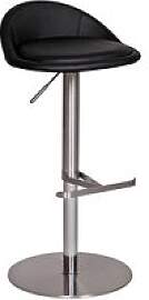 WOHNLING Barhocker WL1.281 schwarz Kunstleder, 1