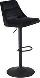 WOHNLING Barhocker WL7.000 schwarz, 1 St.