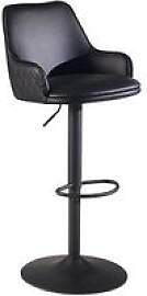 WOHNLING Barhocker WL7.009 schwarz Kunstleder, 1