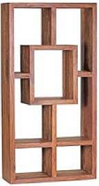 WOHNLING Bücherregal braun 90,0 x 35,0 x 180,0