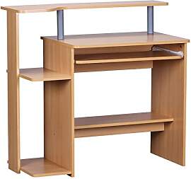 Wohnling Computertisch WL1.163 Buche 94x90,5x48,5