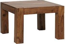 WOHNLING Couchtisch quadratisch Massivholz