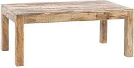 WOHNLING Couchtisch rechteckig Massivholz mango