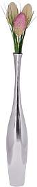 Wohnling Deko Vase groß Bottle S Aluminium modern 