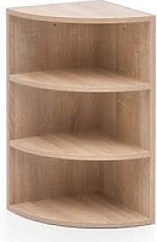WOHNLING Eckregal braun 30,0 x 30,0 x 60,0 cm, 1