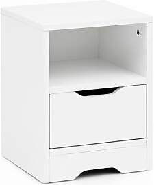 Wohnling Nachtkonsole WL5.700 31x43x31cm Weiß