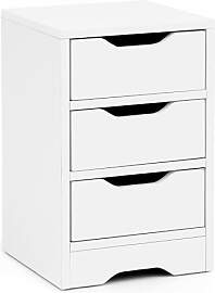 Wohnling Nachtkonsole WL5.704 31x49x31 cm Weiß