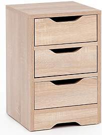 Wohnling Nachtkonsole WL5.705 31x49x31 cm Sonoma