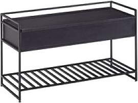 WOHNLING Schuhbank WL6.587 braun Holz 90,0 cm