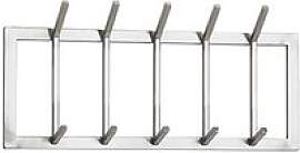 WOHNLING Wandgarderobe WL6.443 silber Metall 10