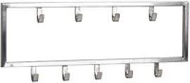 WOHNLING Wandgarderobe WL6.446 silber Metall 9