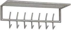 WOHNLING Wandgarderobe WL6.448 silber Metall 7