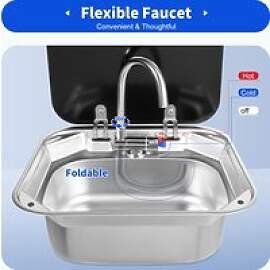 Wohnmobil-Waschbecken mit Wasserhahn,